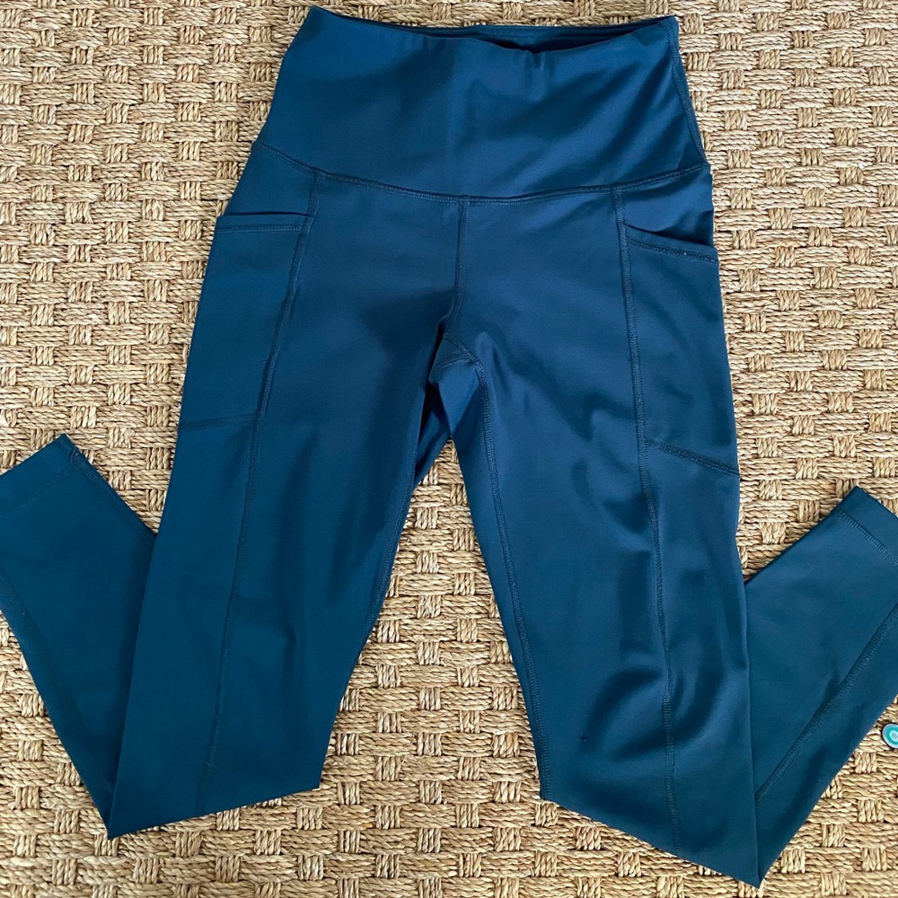 Women's 90 Degree by Reflex XS Green Leggings.